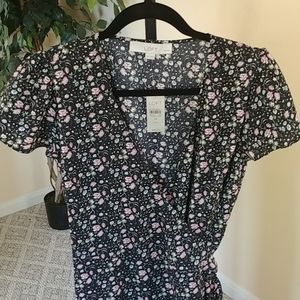 LOFT Petite Wrap Dress